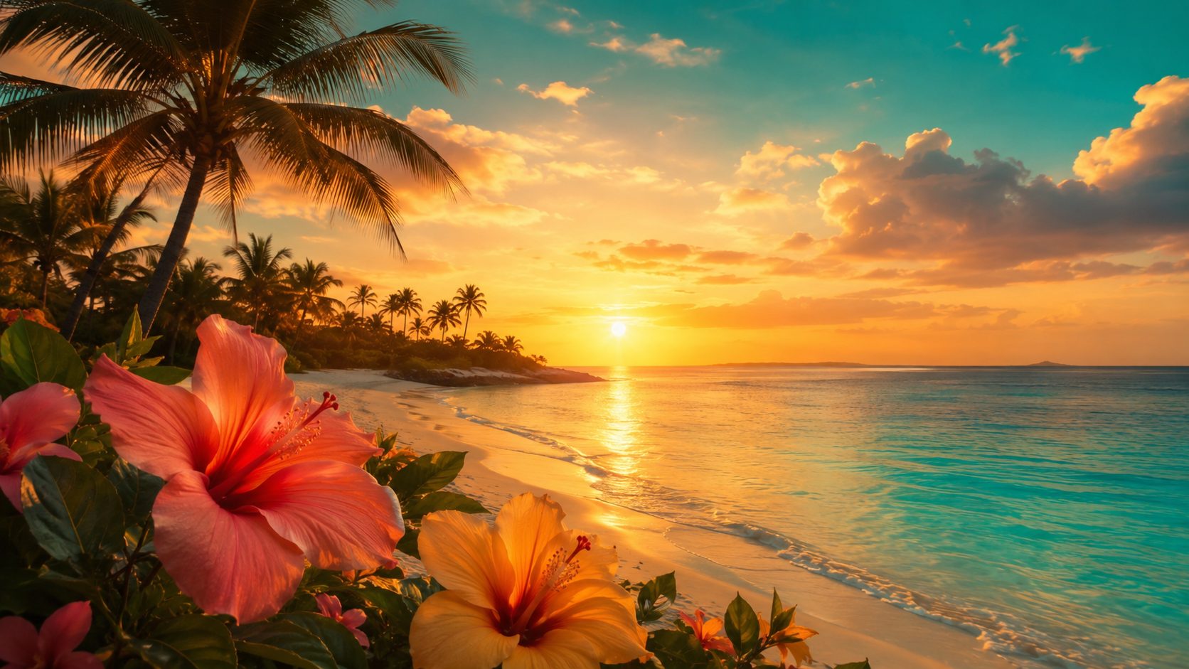 Sunset tour in The Bahamas